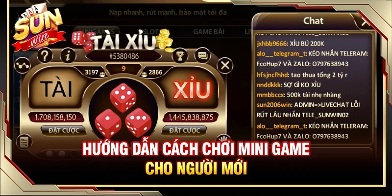 Hướng dẫn cách chơi và mẹo chơi hiệu quả của mini game SUNWIN