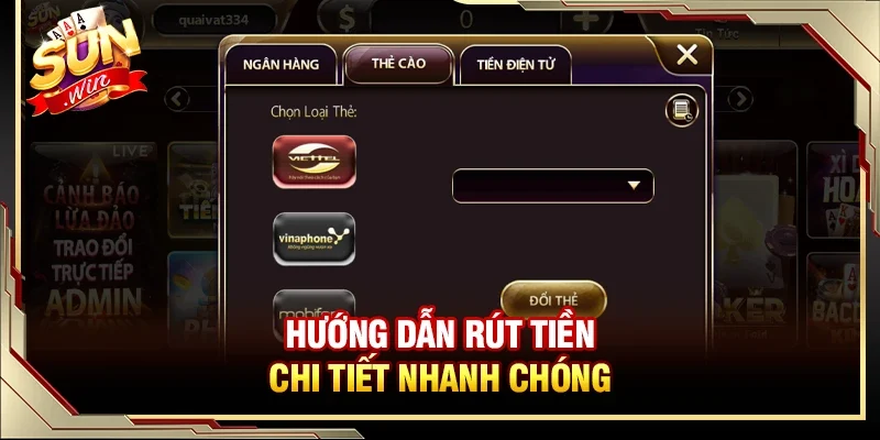 Hướng dẫn chi tiết quá trình rút tiền nhanh chóng và tiện lợi nhất