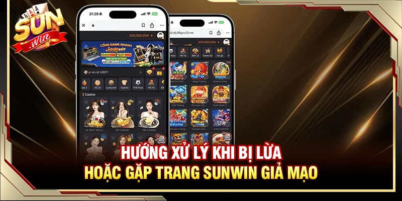 Cảnh Báo Giả Mạo SUNWIN - Lưu Ý Bảo Vệ Thông Tin Cá Nhân 4 Sunwin Hướng dẫn xử lý khi gặp phải các trường hợp giả mạo SUNWIN
